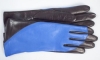 Демисезонные женские перчатки Eleganzza, цвет: черный+синий 00113150 2010 г инфо 13540v.